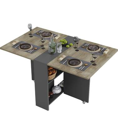 Foldable dining table 1