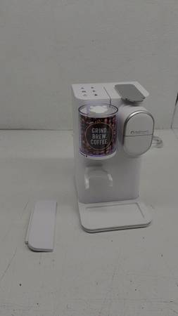 Cuisinart DGB-2W Grind & Brew Single-Serve Coffeemaker, White 1