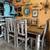 Reclaimed Wood Dining Table 7 pieces Set 11 thumbnail
