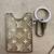 Authentic: Louis Vuitton Prism ID Card Holder Keychain M68285, Preown 1 thumbnail