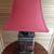 Vintage Wild Wood Tin Tea Candy Asian Style Lamp. 4 thumbnail