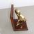 BRASS*GLASS*BUNDLE*DOLPHIN STATUES* BRASS CANDLESTICK HOLDER 9 thumbnail