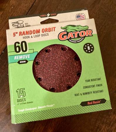 5" Random Orbit Sanding Disks 1