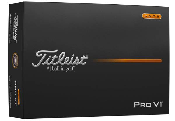 New Titleist balls 1