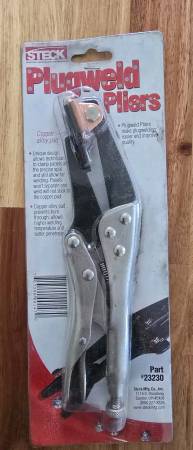 ___ Steck Plug Weld Locking Pliers - NEW IN PACKAGE 1