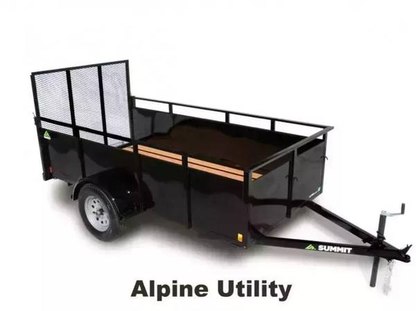 2026 Summit Alpine Utility Trailer 1