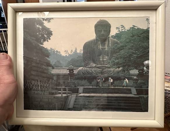 Sacred Buddha framed photo 1