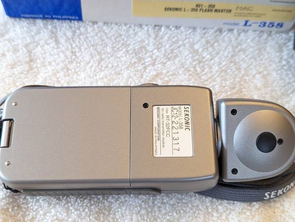 Sekonic L-358 Flash Light Meter - $220 (Seattle/Mapleleaf)63471355100673122