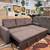 Brand New Pull up Sectional with Storage Chaise 1 thumbnail