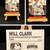 1991 Playball USA WILL CLARK San Francisco Giants LOT OF 10 CARDS 10 thumbnail