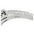 2.21 CTW Old European Diamond Emerald 18 Karat White Gold Engagement Ring GIA 9 thumbnail