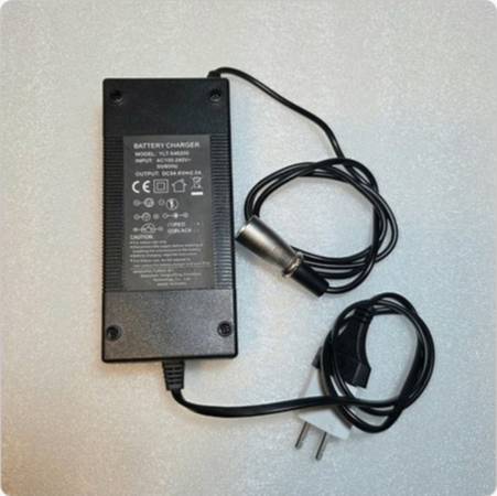Scooter/E-Bike Battery Charger -  YLT-546200 54.6 volt DC 2A, XLR/3 Prong 1