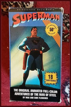 SUPERMAN 50TH GOLD ANN. (3 VHS TAPES) (1941 - 1944) - cds