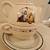 Stacking Ceramic Teapot & Cup Cat vintage Thirstystone tea for one 3 P 1 thumbnail
