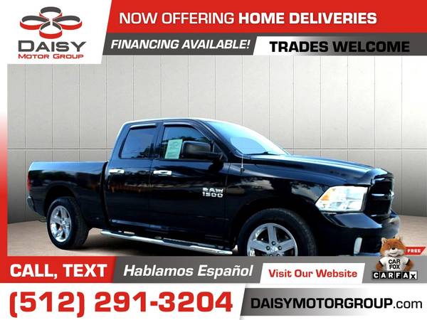 2017 Ram 1500 Express 4x2 4 x 2 4-x-2 Quad Cab 6 ft4 ft 4 ft-4 in Box - $17,888 (DAISY MOTOR GROUP)63470065513089122