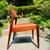 Jens Risom Mid Century Walnut and Cane Playboy Dining Chair 14 thumbnail