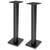 DR Pro DRPRO SMS1BK Wood Studio Monitor Speaker Stand (Pair) Black 1 thumbnail