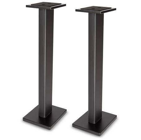 DR Pro DRPRO SMS1BK Wood Studio Monitor Speaker Stand (Pair) Black 1