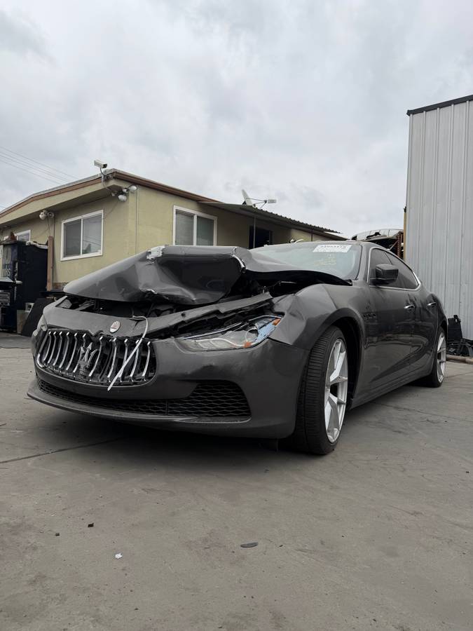 Parting Out! 2015 Maserati Ghibli For Parts!