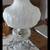 ALADDIN OIL LAMP CLEAR WASHINGTON DRAPE W/GLASS SHADE 1 thumbnail