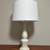 Antique Tall Opaline Buffet Table Lamp Accent Decor 2 thumbnail