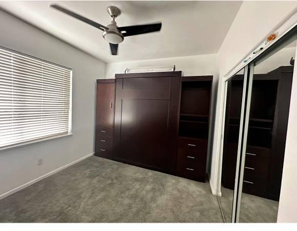 Queen Murphy wall bed 1