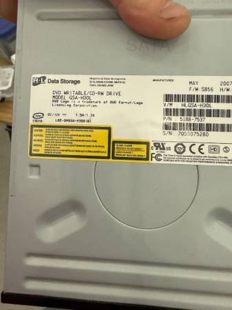 dvd burner - $4 (GILBERT)63469933376385123