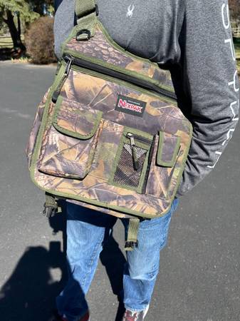 Camo Messenger  Bag 1