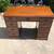 Vintage Solid Wood (Mahogany) Desk. 9 Drawers 2 thumbnail