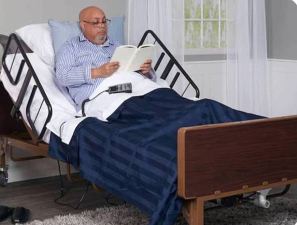 ADJUSTABLE BED FRAME TWIN LIKE NEW + FREE MATTRESS 1