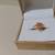 ROSE GOLD 14K  FLOWER RING, SIZE 5 3 thumbnail