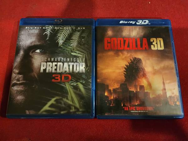 Predator 3D and Godzilla 3D 1
