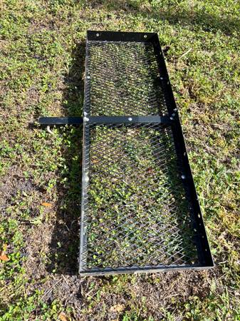 Trailer hitch cargo rack 1