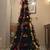 CHRISTMAS TREE - 6 FEET HIGH w/LIGHTS & RIBBONS - COLLAPSABLE w/BOX 1 thumbnail