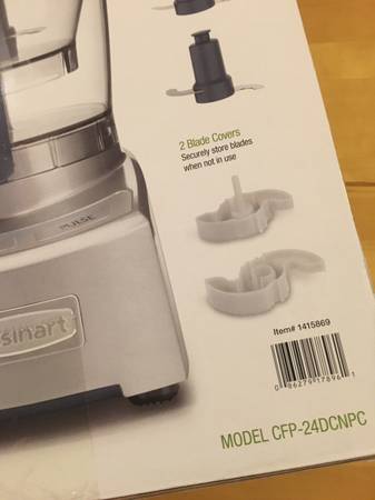 Cuisinart Colección Elite 12 tazas 1000 W procesador de alimentos potente, nuevo - $240 (Tarzna)63471348060547124