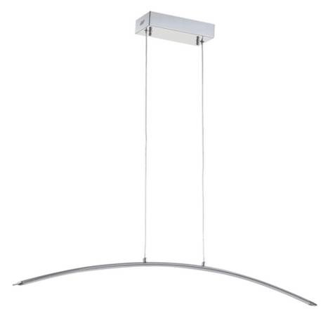 JONATHAN Y Lighting JYL7012A Roxanna 42" LED Linear Chandelier  Chrome 1