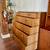 Vintage Mid Century Falster Danish Teak Veneer Dresser 8 thumbnail