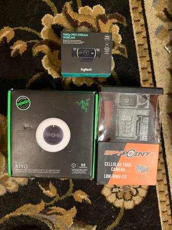 Multiple camera web cam trial cam and game cam 1