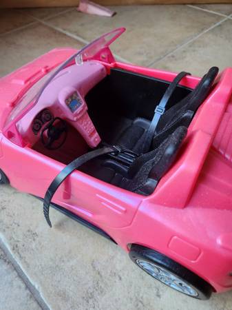 Barbie convertible car 1