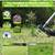 Weed Puller Tool - Stand Up Weed Puller with 4-Claw Steel Head, 39"-46" Retracta 7 thumbnail