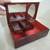 Jewelry Box Sturdy Plastic Marbled Lid Hinged Compartment + 2 Mirrors 3 thumbnail