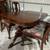 Mahogany Duncan Phyfe double pedestal dining table - 4 Chairs 1 thumbnail