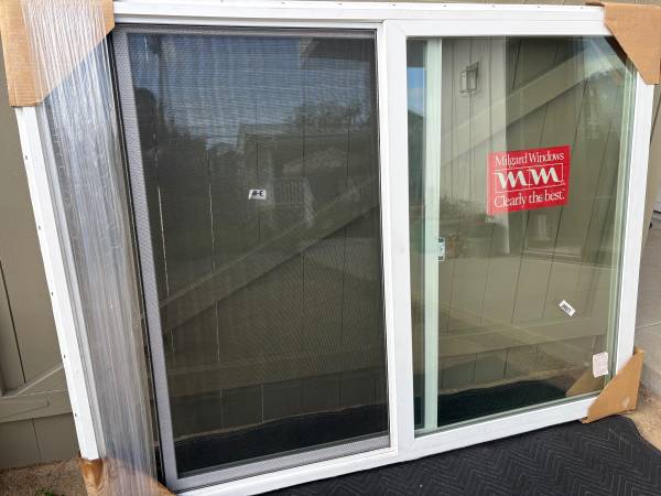 NEW!!- MILGARD 72”x54” XO Window New Construction Slide 1