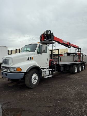 2007 Sterling Flatbed Crane Boom Lift 1