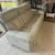 White Concord leather couch powered reclining - exc cond one year old? 2 thumbnail