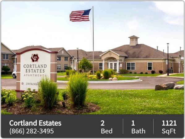 $1,283 / 2br - 1121ft2 - Just right for you! A gorgeous 2 bed 1 bath apartment awaits! (Cortland)63981969765123121