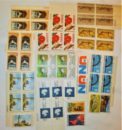 STAMPS, NOT CANCELLED USA STATES 1