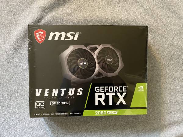 MSI Ventus GeForce RTX 2060 SUPER 8GB 1