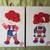 Vintage Raggedy Ann & Andy Handmade Wall Art 1 thumbnail