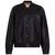 New Free People -Wild Rose Faux Leather Bomber Jacket - Size Small 1 thumbnail